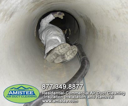 Cleaning Mold in Duct System