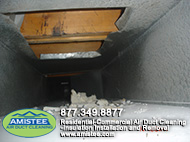 Ditry Ducts before cleaning