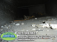 before furnaces & ducts & dryer vent cleaning